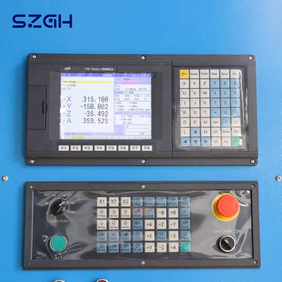 Fresatrice CNC verticale e centro di lavoro Szgh Vmc650 ad alta precisione
